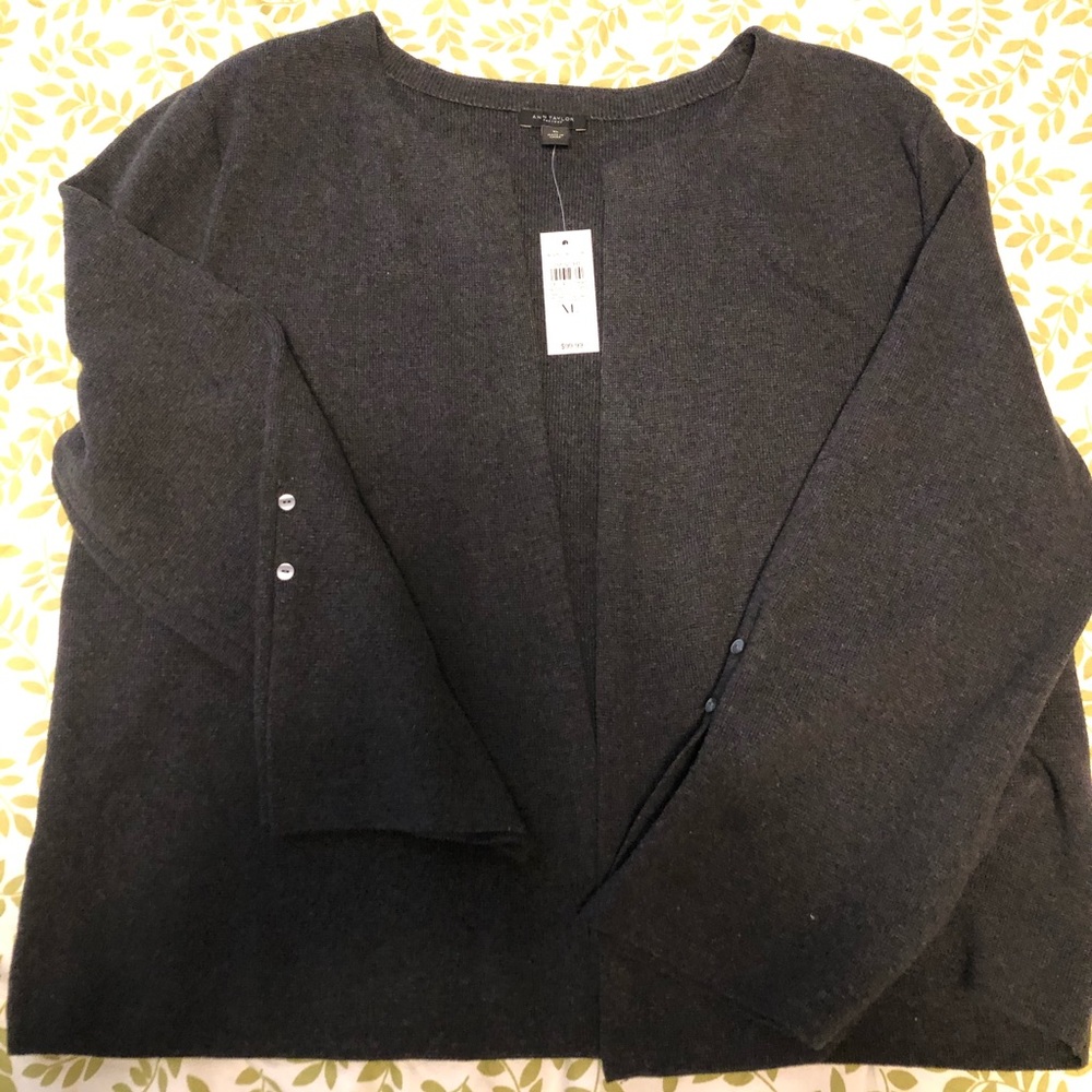 NWT Charcoal Sweater